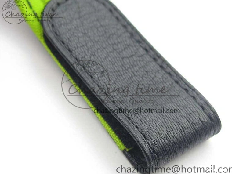 0507 Daytona DIW Carbon V2 WWF Best Edition Black Green Dial On Green Nylon Strap A UrbanChic 3110